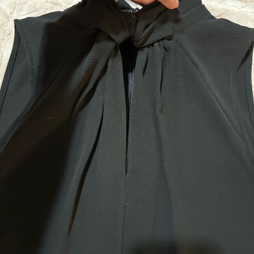 Michael Kores Chic Black Sleeveless Top.